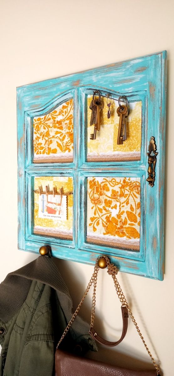 Perchero Colgador Llaves, etc. Puerta Restaurada