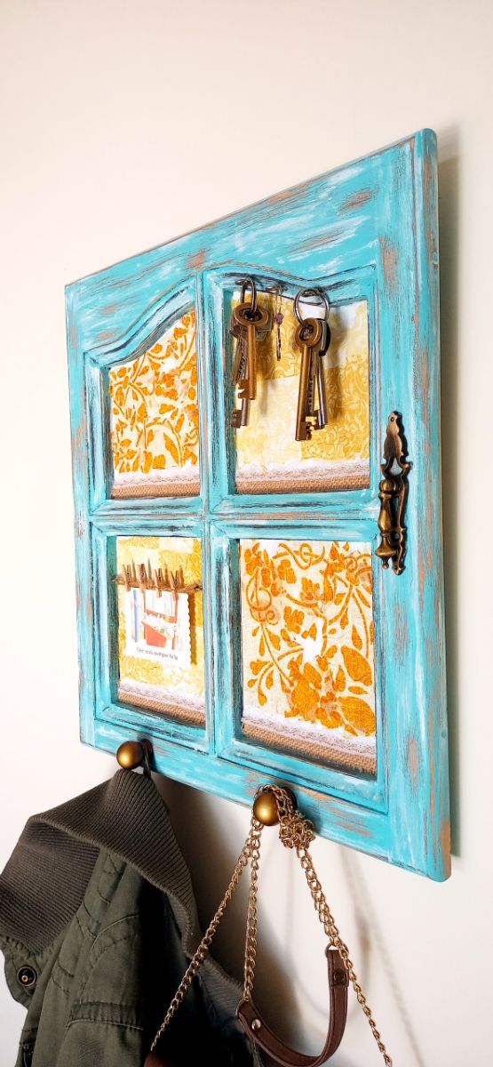 Perchero Colgador Llaves, etc. Puerta Restaurada