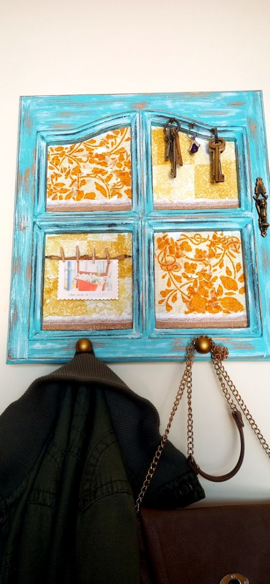 Perchero Colgador Llaves, etc. Puerta Restaurada
