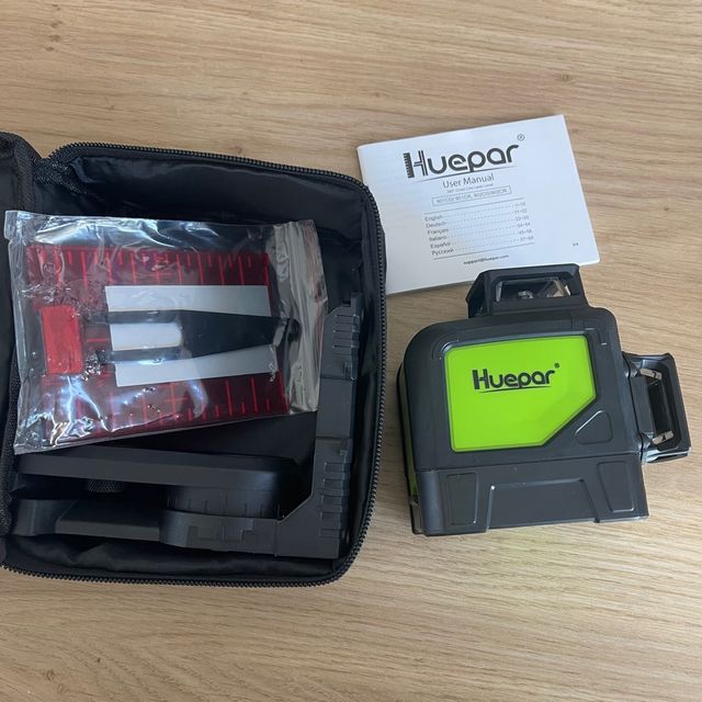 Huepar láser línea cruzada