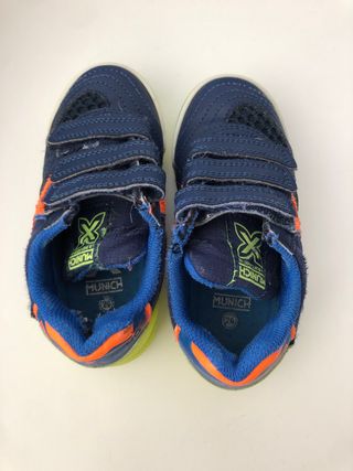 Zapatillas con velcro Munich Talla 26 Color MARINO