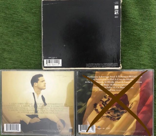 🇲🇽 Lote 2 CDs Luis Miguel
