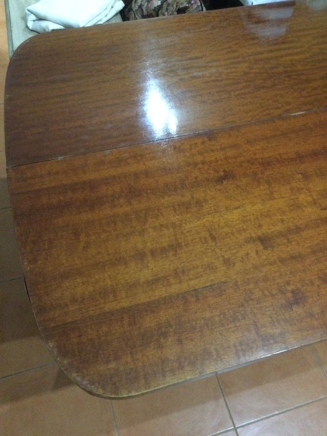Mesa madera maciza antigua