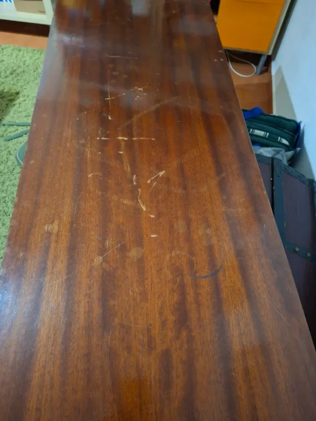 Mesa madera maciza antigua