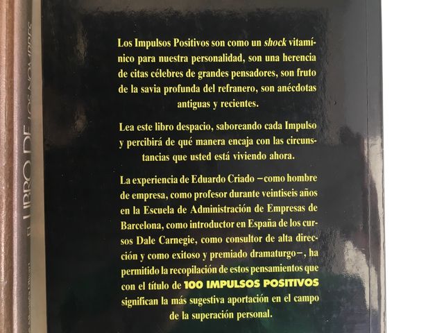 100 impulsos positivos. El libro de los nombres