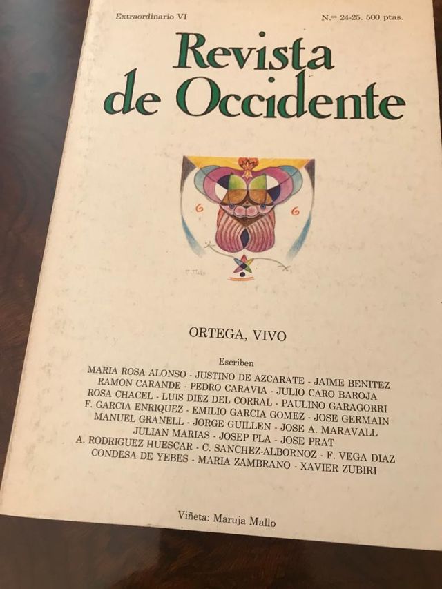 Revista de occidente 1980-1984