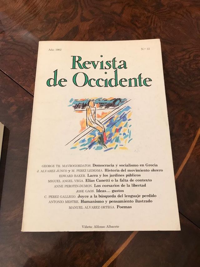 Revista de occidente 1980-1984