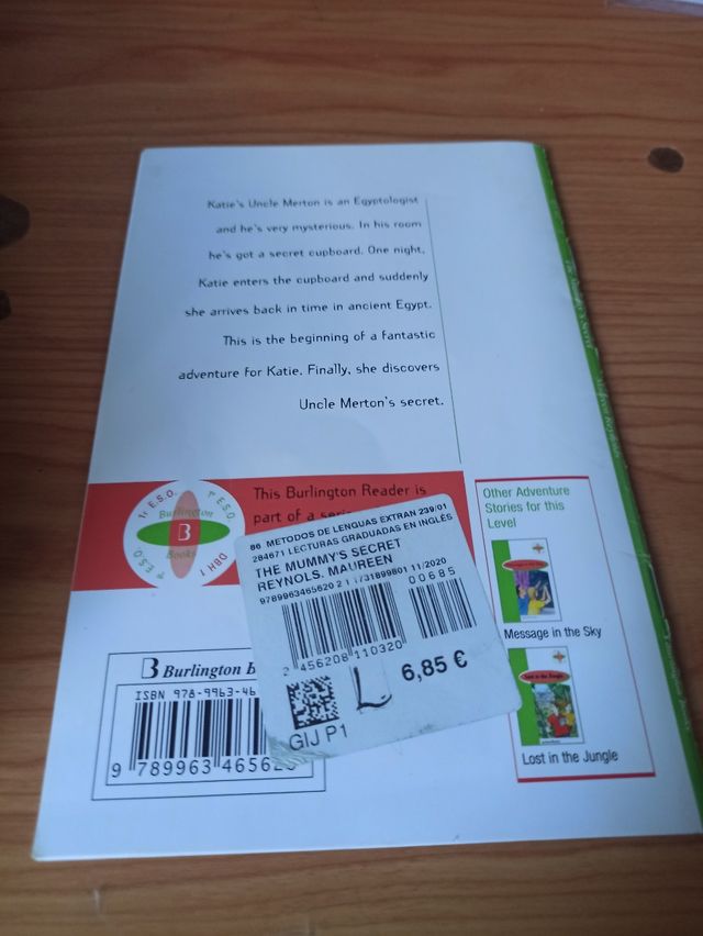 Libro The mummy's secret