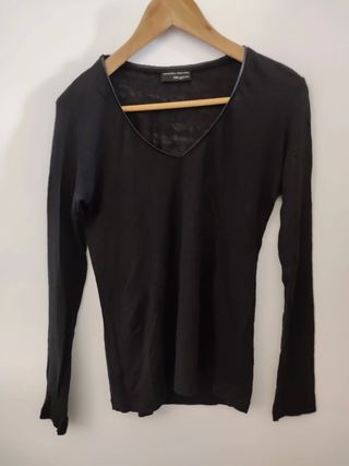Camiseta transparente negra – it.closet