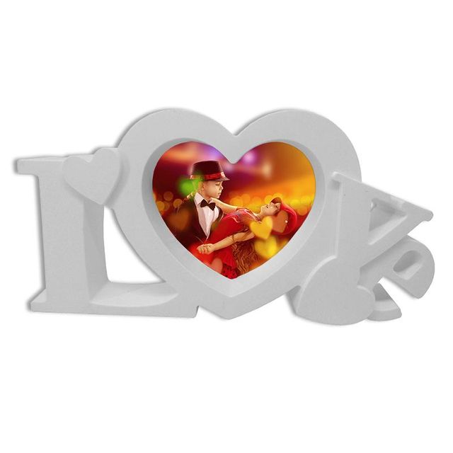 marco de madera Love