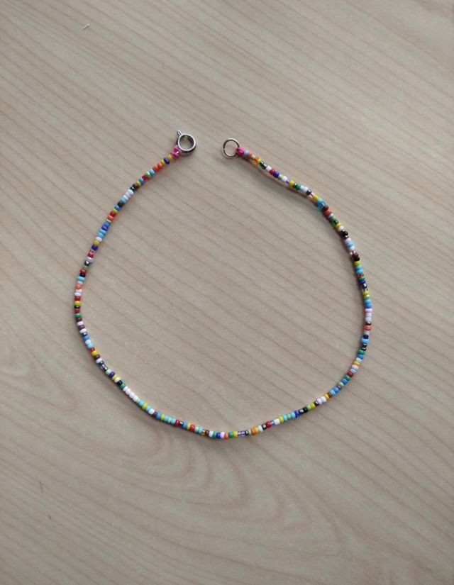 Gargantilla abalorios collar
