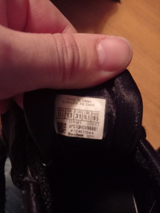 Reebok niña buen estado