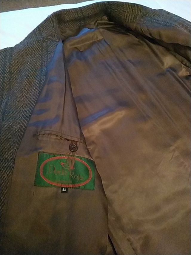 Abrigo de caballero  40xlana35: Pol yester