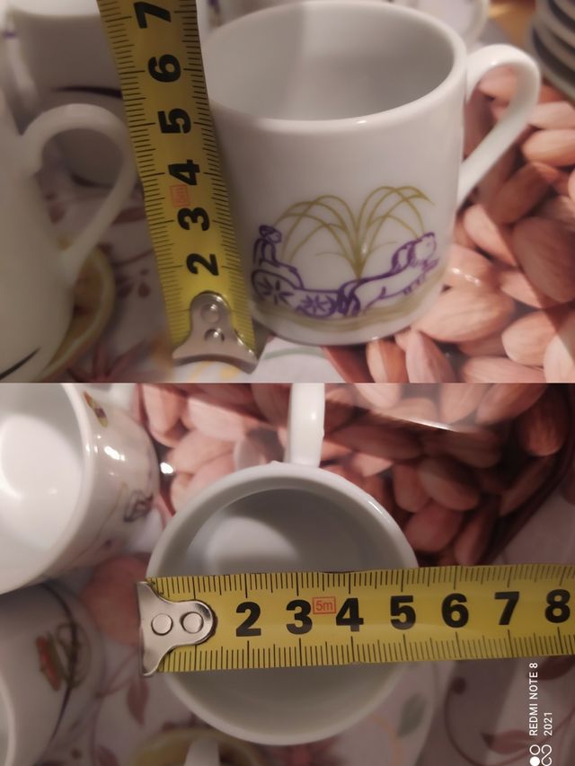 R.MADRID JUEGO TAZITAS CAFÉ