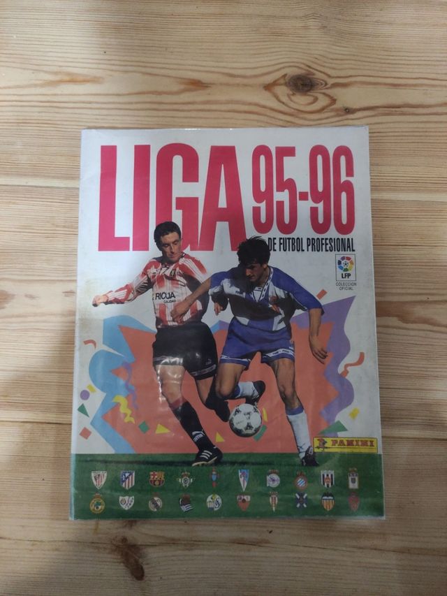 album Panini liga 94-95 con 405 cromos