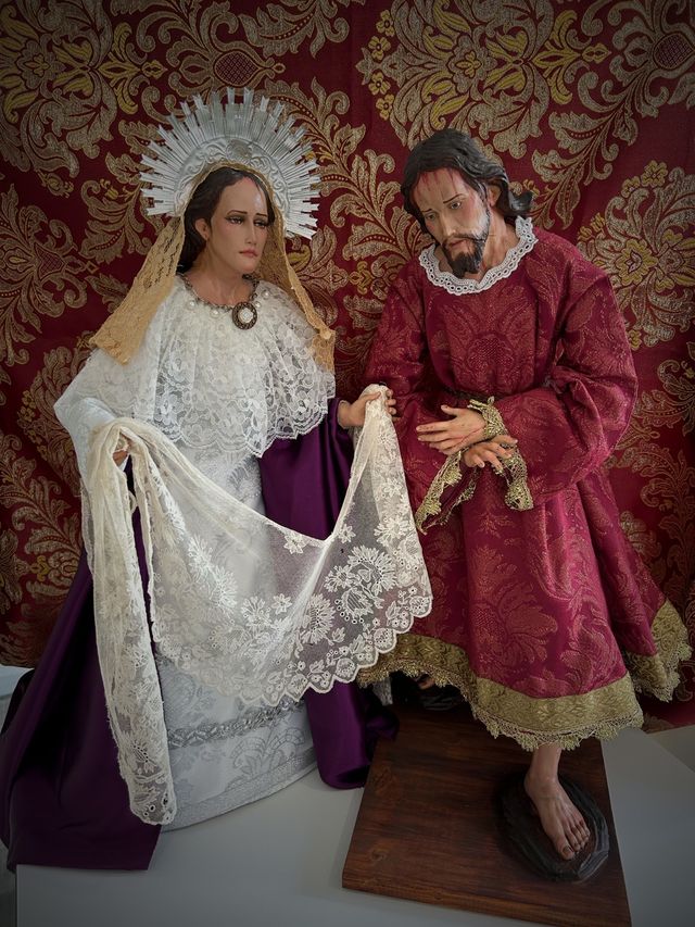 EXCELENTE Cristo Nazareno y Virgen dolorosa