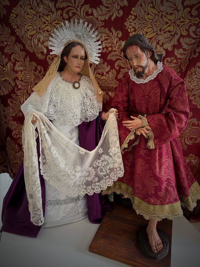 EXCELENTE Cristo Nazareno y Virgen dolorosa