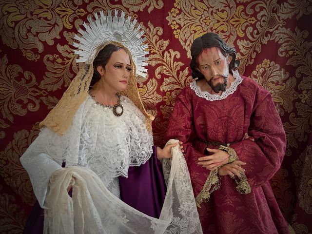 EXCELENTE Cristo Nazareno y Virgen dolorosa