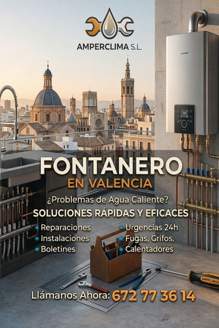 Fontanero en Valencia