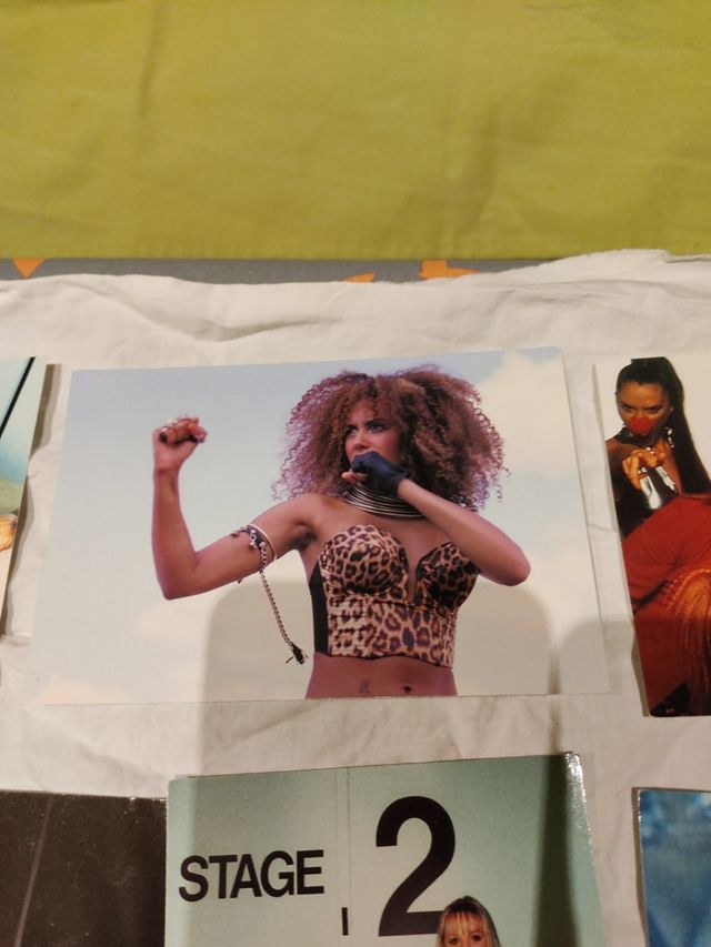 spice Girls postales vintage lote