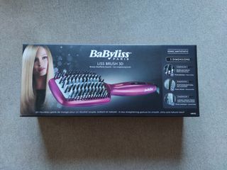 Cepillo alisador BaByliss Liss Brush 3D HSB100E de segunda mano por 30 EUR  en Murillo de Río Leza en WALLAPOP
