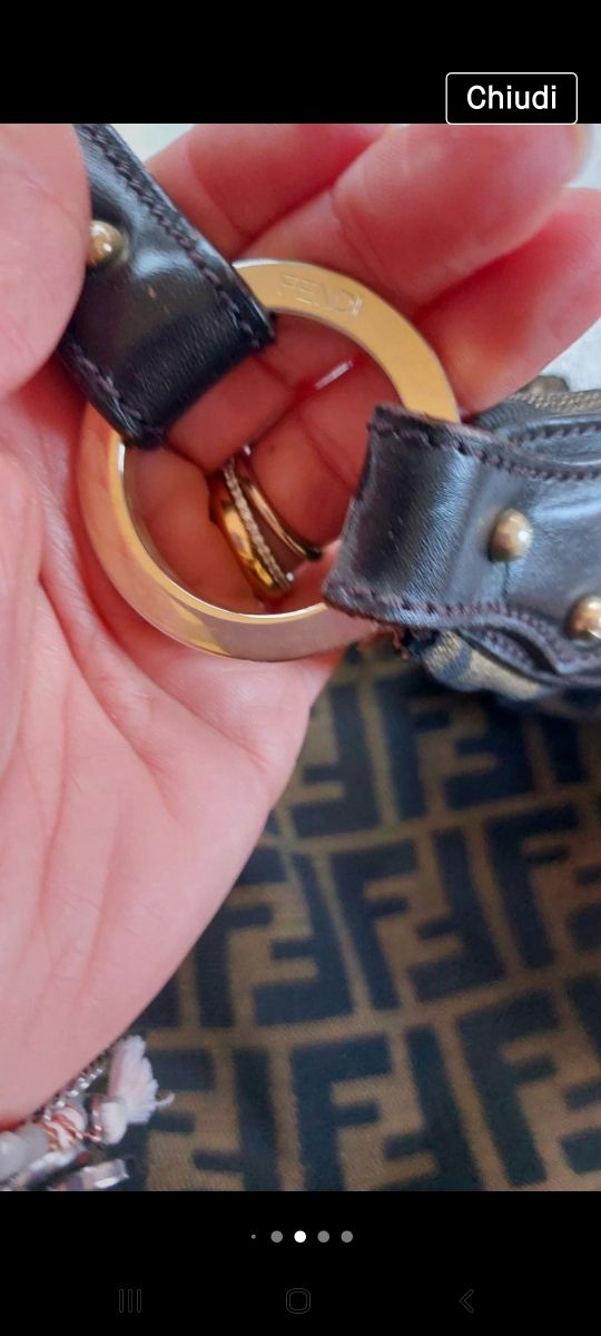 Firmatissima borsa fendi monogram vintage