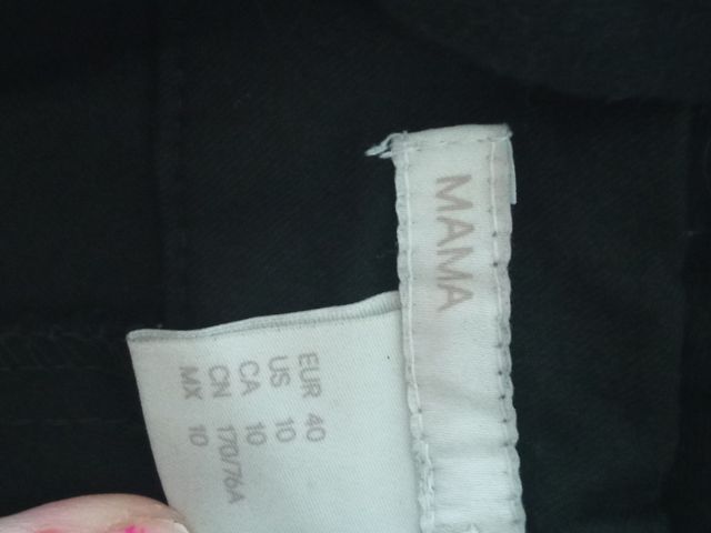 Pantalón premamá H&M. Talla 40