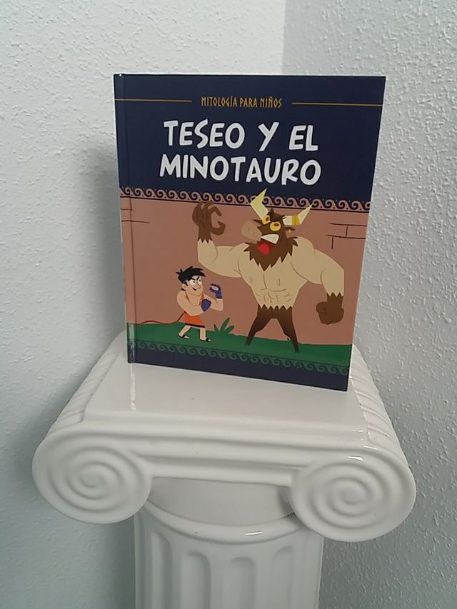 Libro Teseo y el minotauro niños