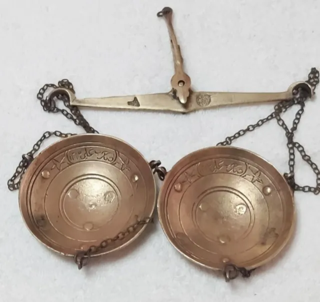 mini balanzas de bronce/ precio por unidad