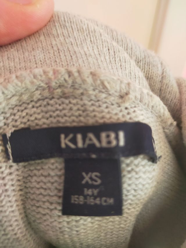 Sudadera para chico de punto