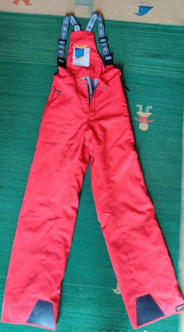 Pantalón-peto de esquí para mujer