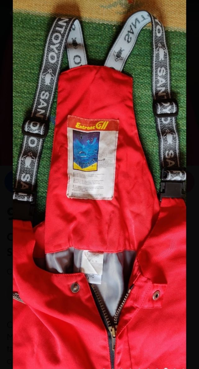 Pantalón-peto de esquí para mujer