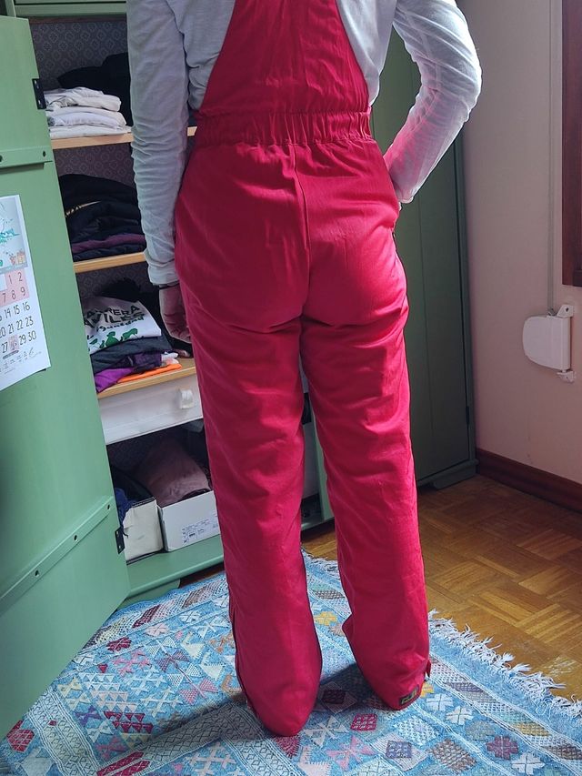 Pantalón-peto de esquí para mujer