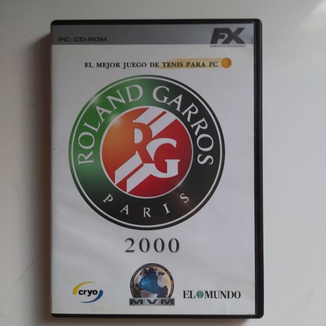 Roland Garros París 2000 juego PC