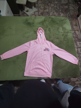 Sudadera rosa hombre , shein , talla S de segunda mano por 10 EUR en  Albacete en WALLAPOP