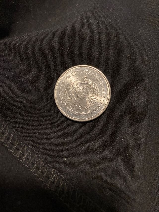 1 peso mexicano 1985