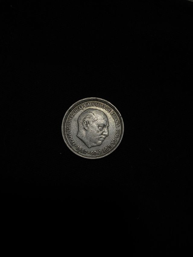5 pesetas 1957 *57
