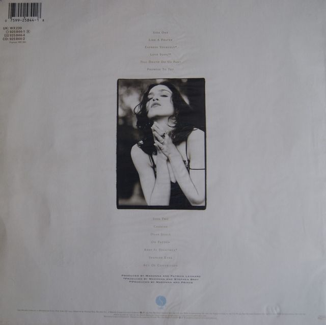 Vinilo Madonna - Like a Prayer