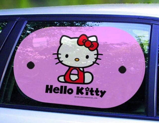 Cortinillas laterales Hello Kitty