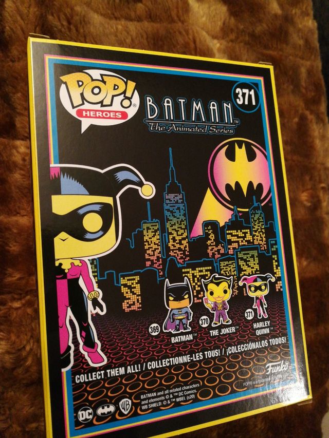 funko pop black light harley Quinn