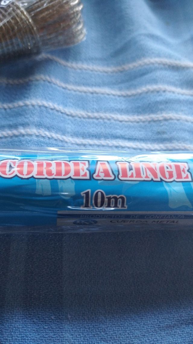 cuerda recubierta de alanbre