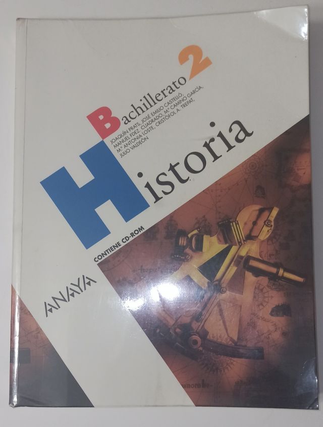 libro historia 2 bachillerato Anaya 