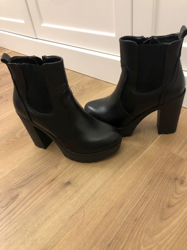 Botines con plataforma