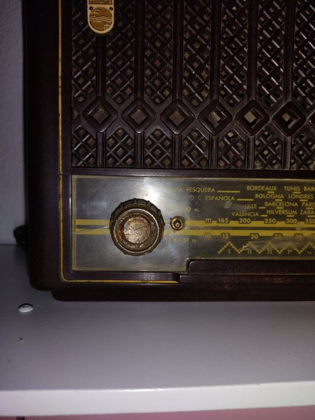 Receptor de Radio Philips 1952