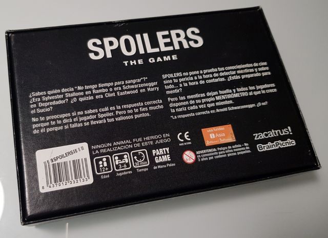 Juego de Mesa -SPOILERS- The Game