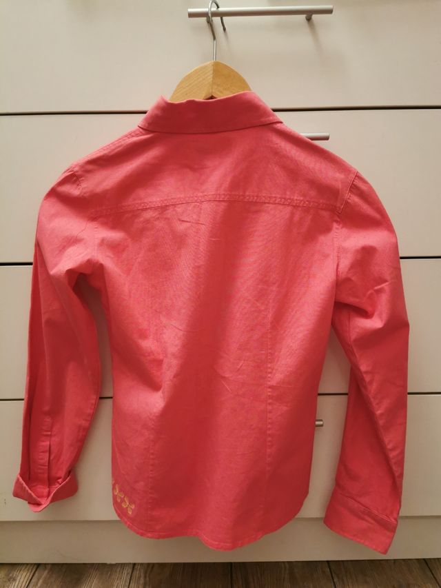 Camisa La Martina Talla 12 Color Rosa Chicle