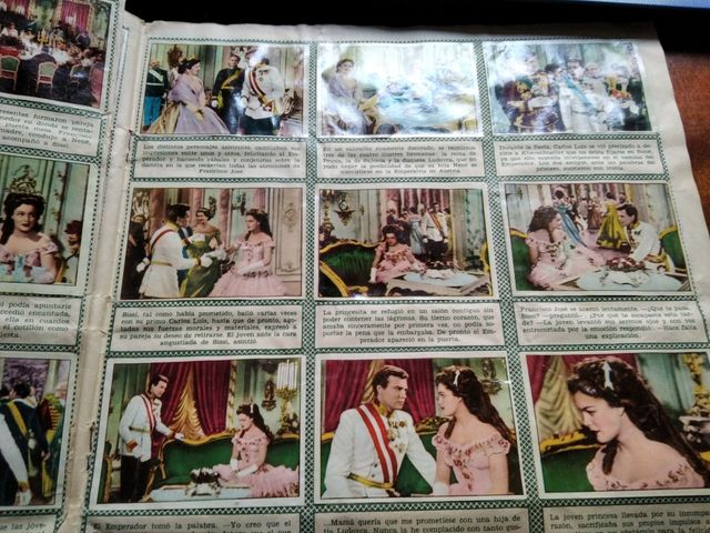 Clásico álbum del film SiSSi