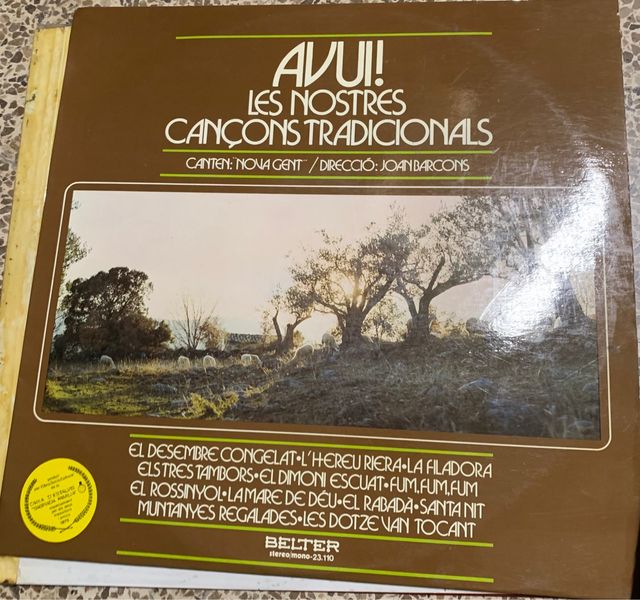 Vinilo de música catalana