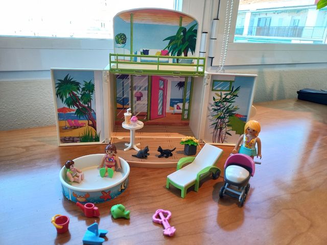 Playmobil 6159 Cofre Bungalow en la playa