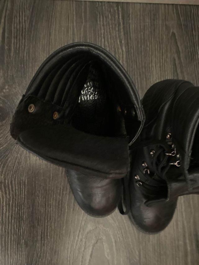 Botas tacón un paso más talla 38